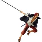 ESTÁTUA BANPRESTO - ONE PIECE – SHANKS - BATTLE RECORD COLLECTION